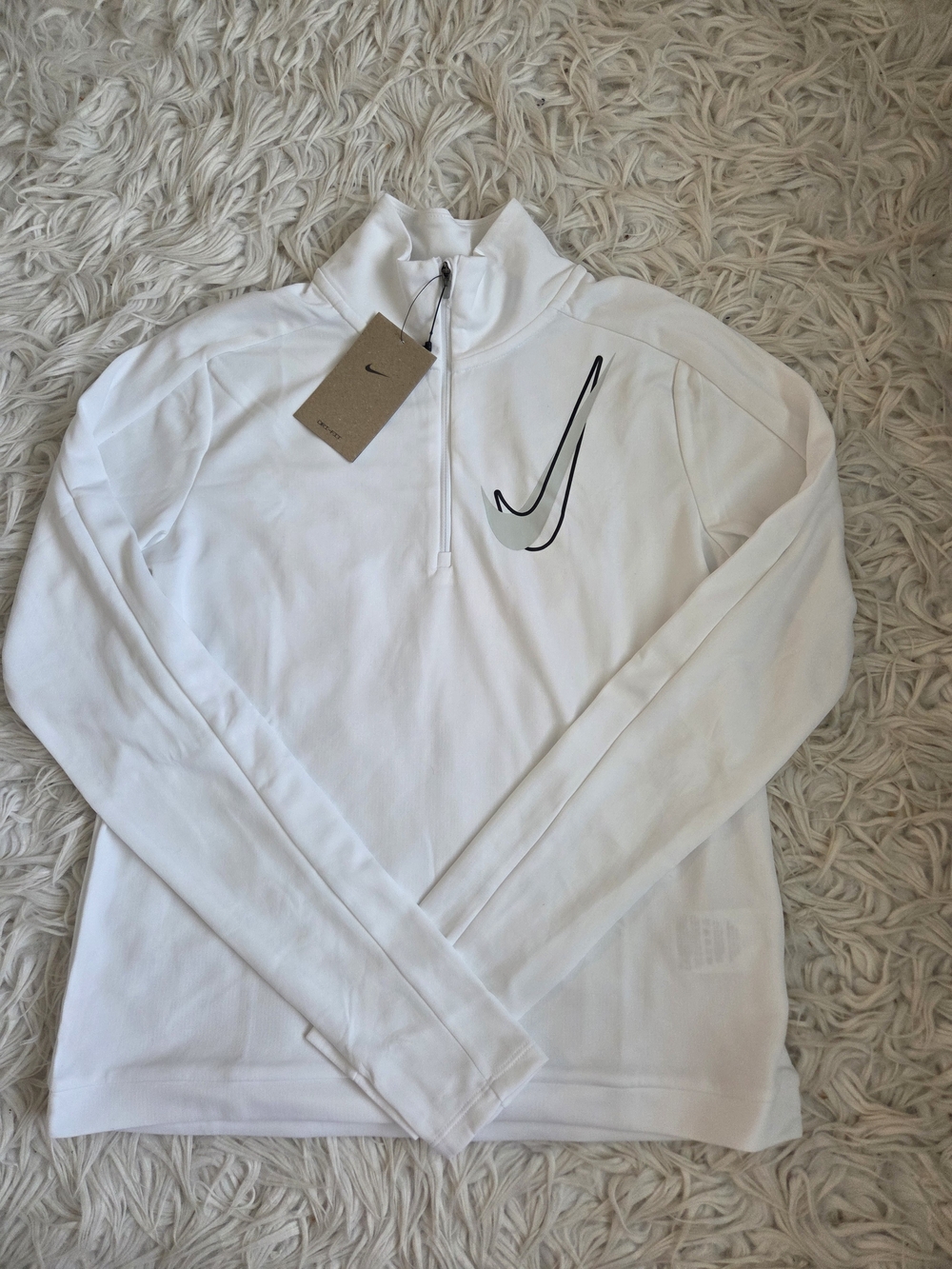 Nike Swoosh Women's Dri-FIT 1/2-Zip Running Mid Layer Size S